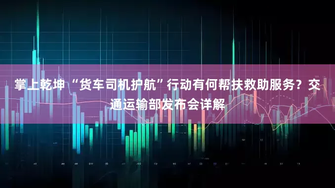 掌上乾坤 “货车司机护航”行动有何帮扶救助服务？交通运输部发布会详解